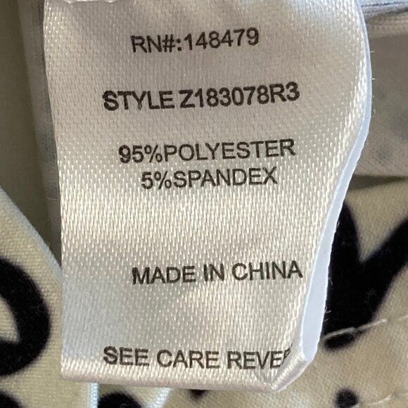 Classical Music Dress by Azalea/Firmiani, (Size L) ; 3/4 Length Belled Sleeves - Picture 7 of 8